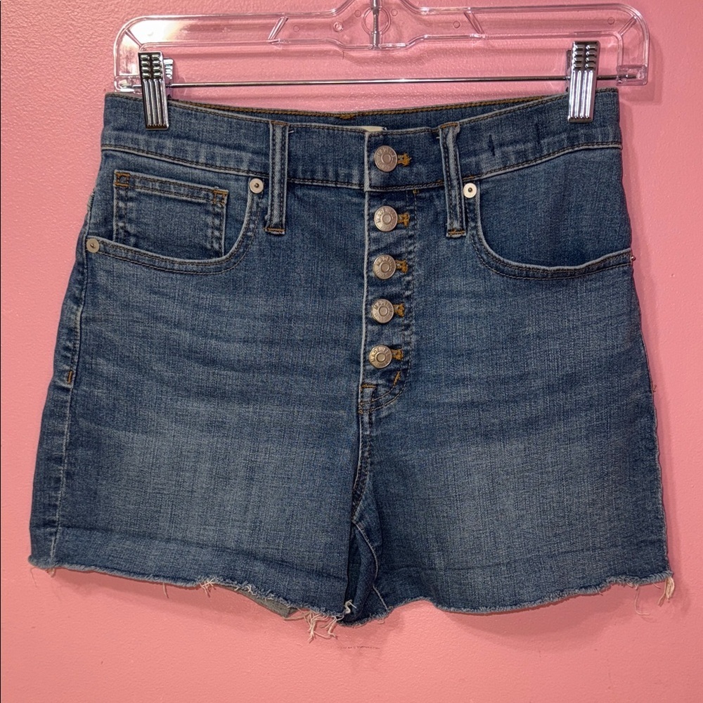 Madewell Blue Jean Shorts size 25